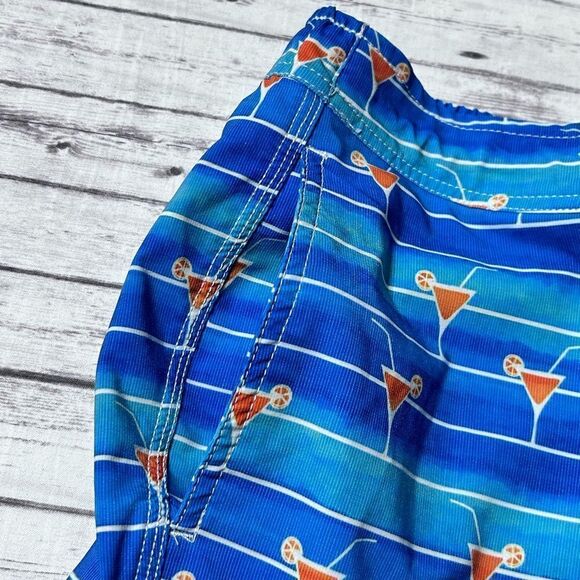 Johnnie-O Happy Hour Swim Trunks - Picture 5 of 11